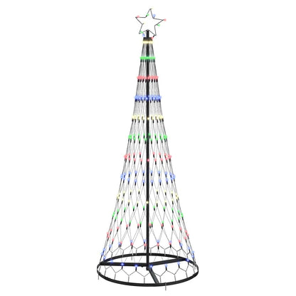 LED Christmas Tree Multicolour 71 x 71 x 184.5 cm Metal