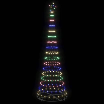 LED Christmas Tree Multicolour 100.5 x 100.5 x 302.5 cm Metal