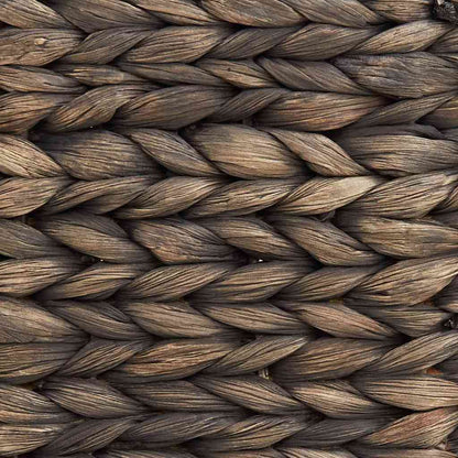 Christmas Tree Collar Black 105 x 105 x 28 cm Water hyacinth