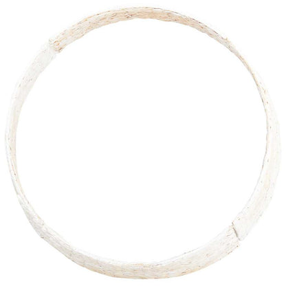 Christmas Tree Collar White 105 x 105 x 28 cm Water hyacinth