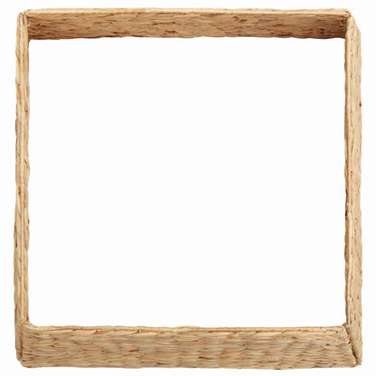 Christmas Tree Collar Brown 70 x 70 x 28 cm Water Hyacinth