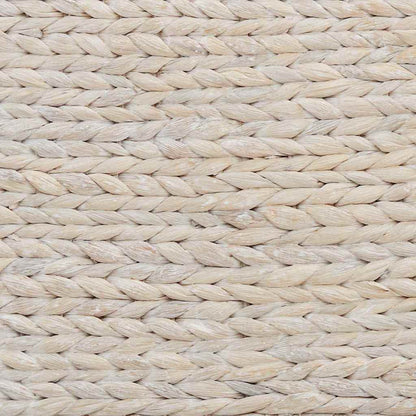 Christmas Tree Collar White 50 x 50 x 25 cm Water hyacinth