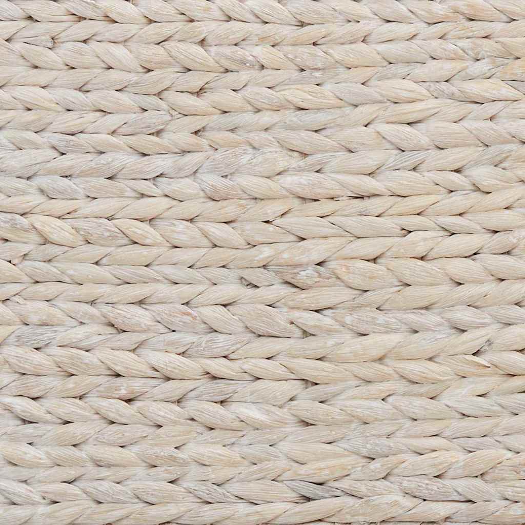 Christmas Tree Collar White 60 x 60 x 28 cm Water Hyacinth