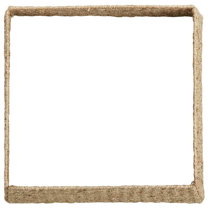 Christmas Tree Collar Brown 60 x 60 x 28 cm Seagrass