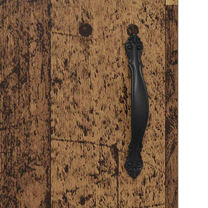 Wall Cabinets 2 pcs Old Wood 69.5 x 34 x 90 cm Engineered Wood