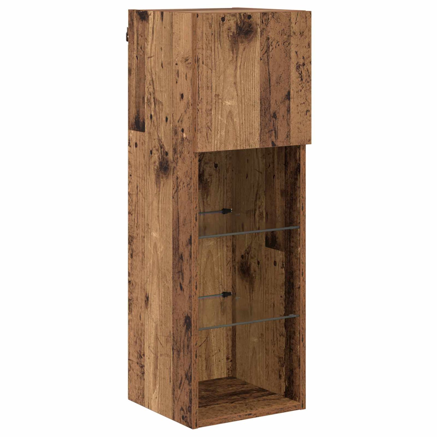 TV Wall Cabinets Wall-mounted 4 pcs Artisan Oak 40 x 30 x 30 cm