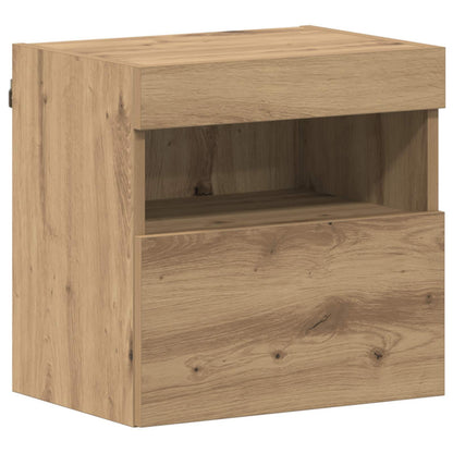 TV Cabinet Wall-mounted 7 pcs Artisan Oak Engineered Wood