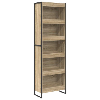 Book Cabinet 2 pcs Sonoma 60 x 30 x 189.5 cm Engineered Wood
