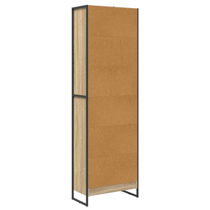 Book Cabinet 2 pcs Sonoma 60 x 30 x 189.5 cm Engineered Wood