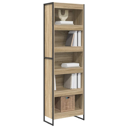 Book Cabinet 2 pcs Sonoma 60 x 30 x 189.5 cm Engineered Wood