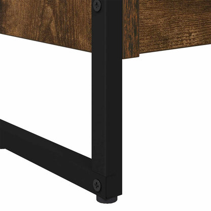 Book Cabinet 2 pcs Smoke Oak 60 x 30 x 189.5 cm Engineered Wood