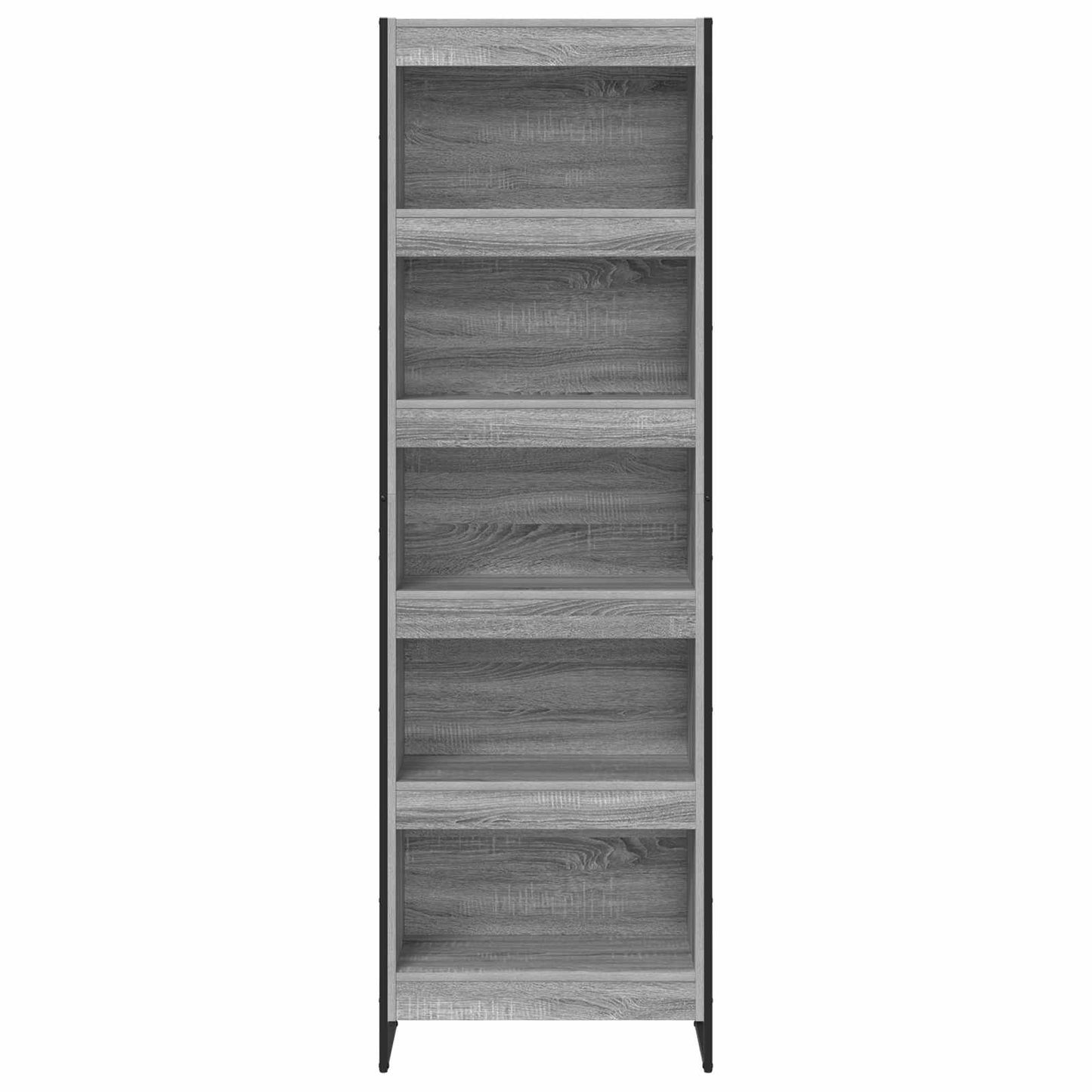 Book Cabinet 2 pcs Grey Sonoma 60 x 30 x 189.5 cm