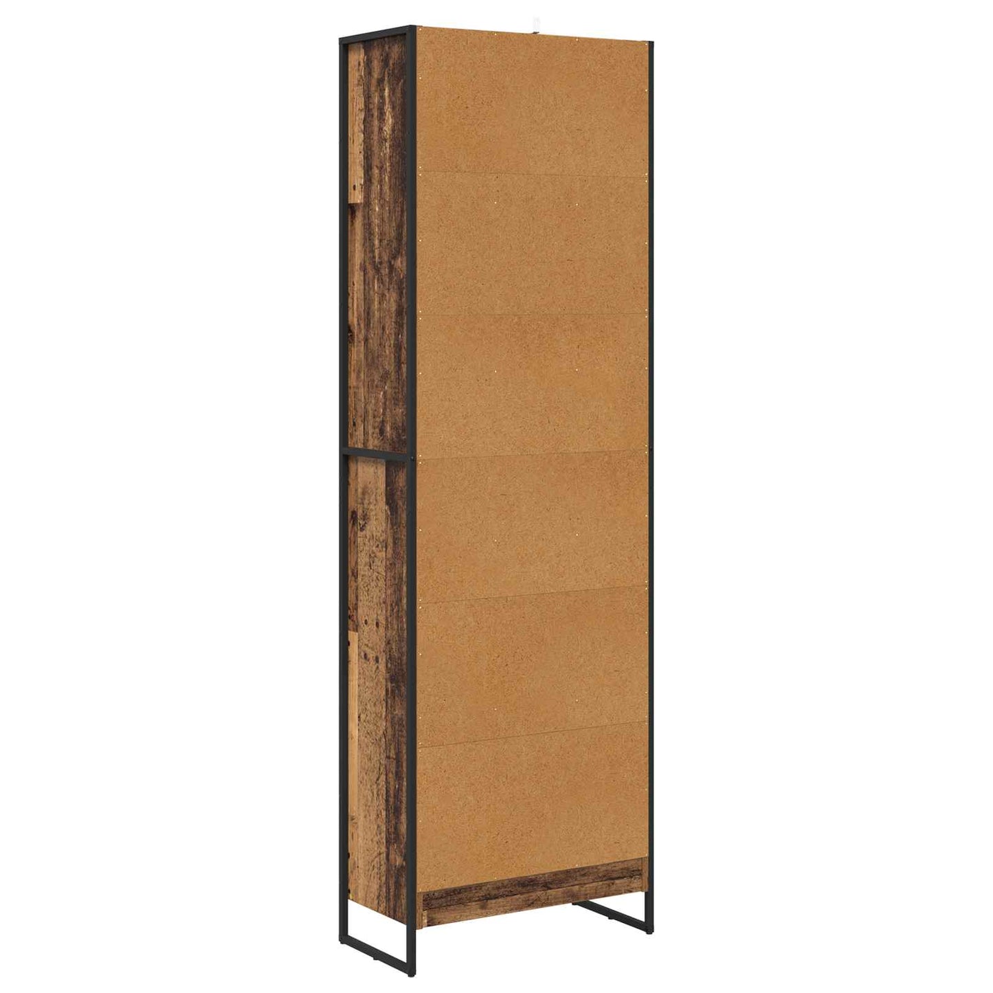 Book Cabinet 2 pcs Old Wood 60 x 30 x 189.5 cm Engineered Wood