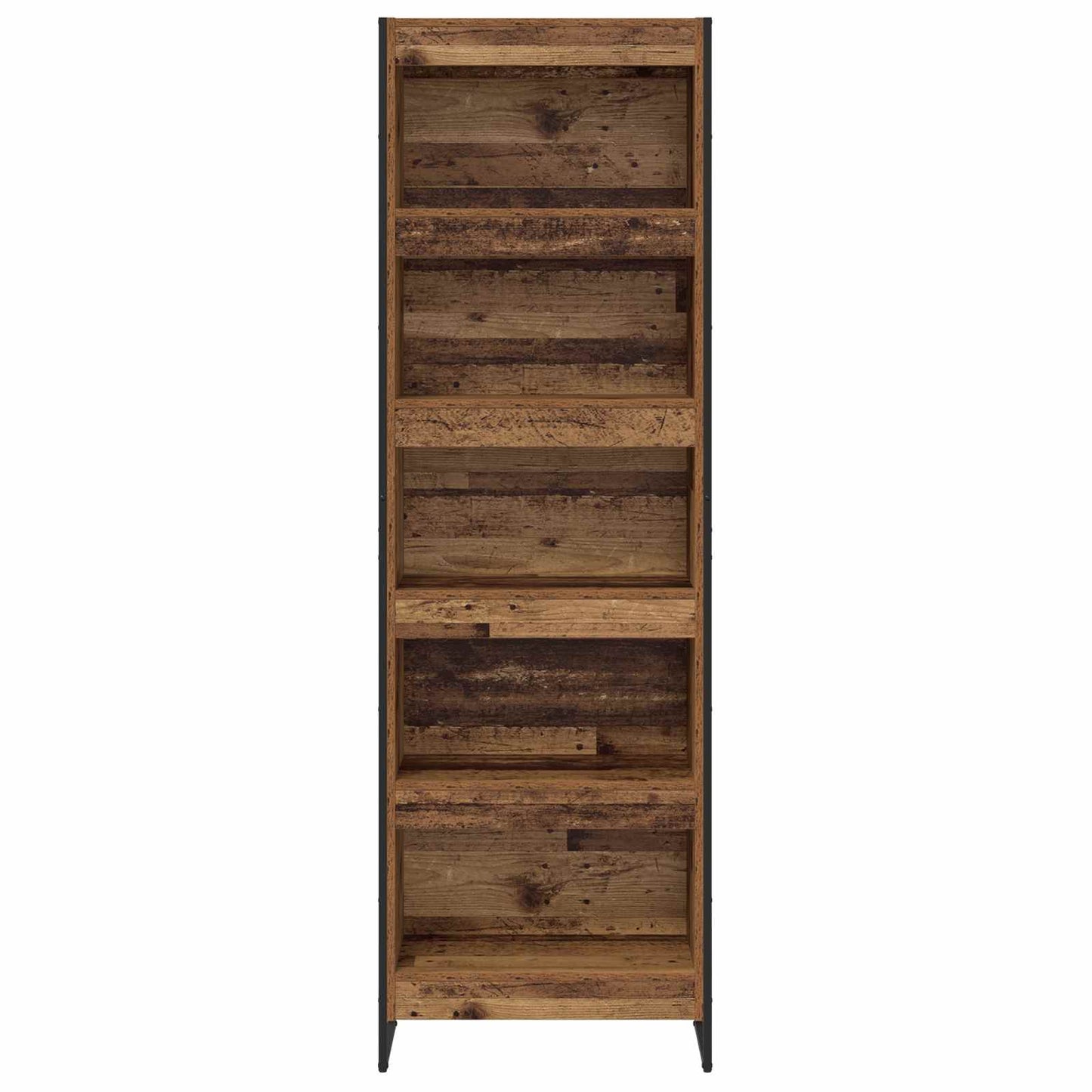 Book Cabinet 2 pcs Old Wood 60 x 30 x 189.5 cm Engineered Wood