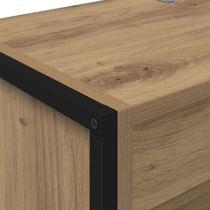 Book Cabinet 2 pcs Artisian Oak 60 x 30 x 189.5 cm