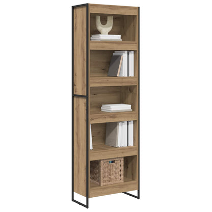 Book Cabinet 2 pcs Artisian Oak 60 x 30 x 189.5 cm