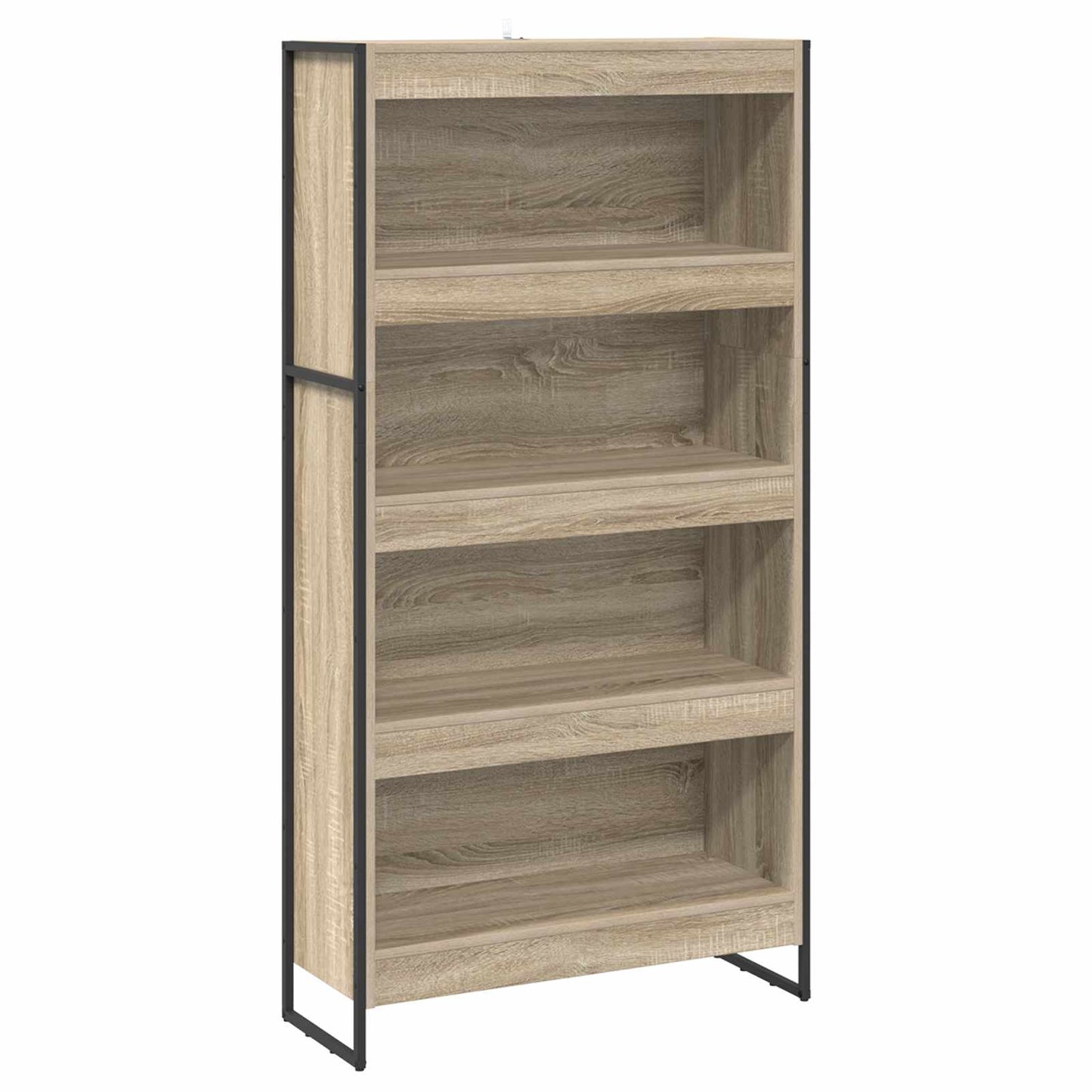 Book Cabinet 2 pcs Sonoma 80 x 30 x 155 cm Engineered Wood