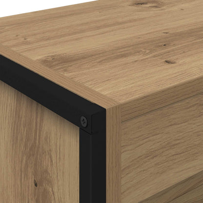 Book Cabinet 2 pcs Artisian Oak 80 x 30 x 155 cm