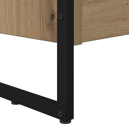 Book Cabinet 2 pcs Artisian Oak 80 x 30 x 155 cm