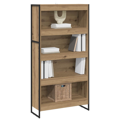 Book Cabinet 2 pcs Artisian Oak 80 x 30 x 155 cm