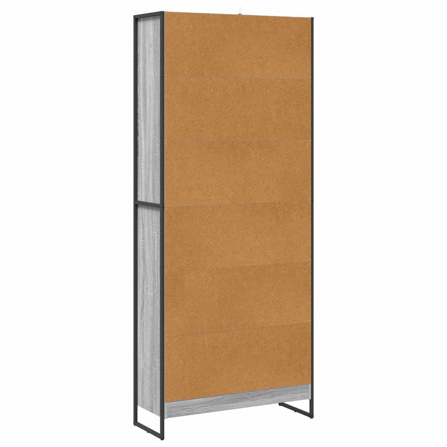 Book Cabinet 2 pcs Grey Sonoma 80 x 30 x 189.5 cm