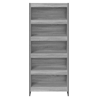 Book Cabinet 2 pcs Grey Sonoma 80 x 30 x 189.5 cm