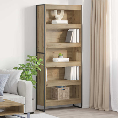 Book Cabinet 2 pcs Artisian Oak 80 x 30 x 189.5 cm