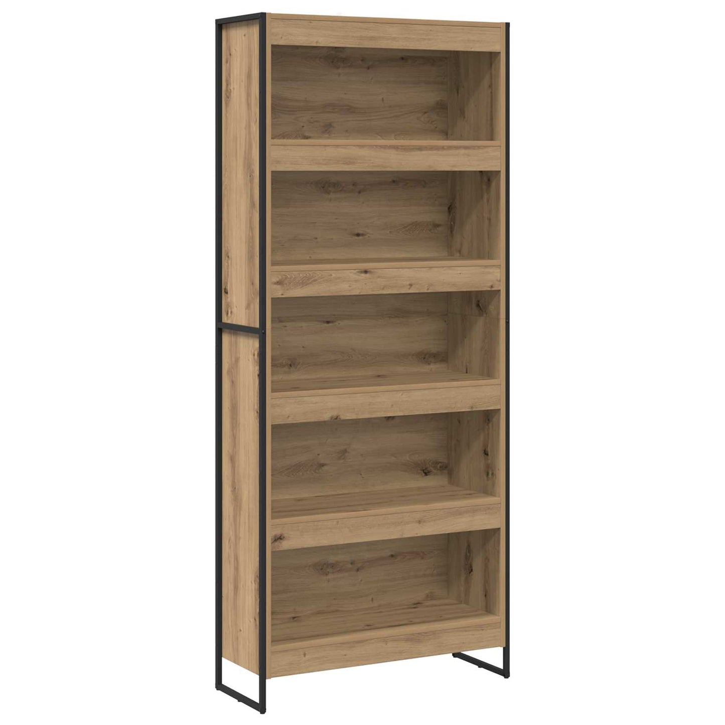 Book Cabinet 2 pcs Artisian Oak 80 x 30 x 189.5 cm