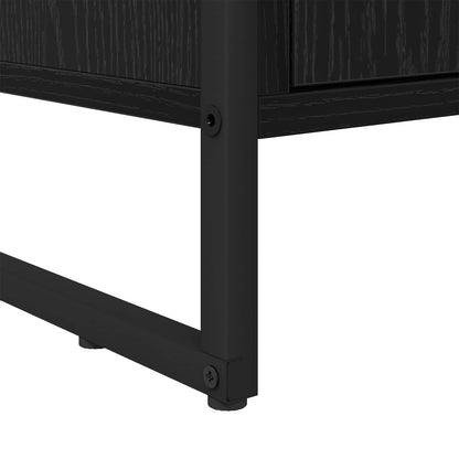 Book Cabinet 2 pcs Black Oak 99.5 x 30 x 108.5 cm