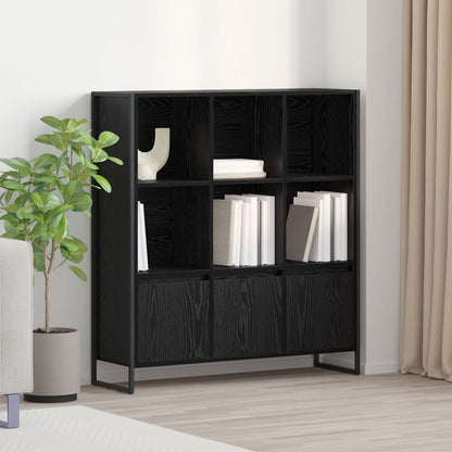 Book Cabinet 2 pcs Black Oak 99.5 x 30 x 108.5 cm