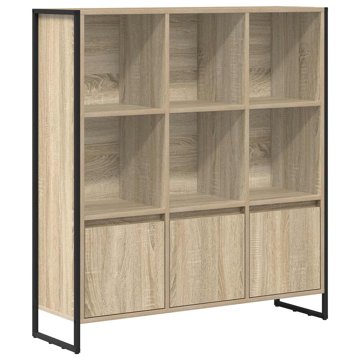 Book Cabinet 2 pcs Sonoma 99.5 x 30 x 108.5 cm Engineered Wood