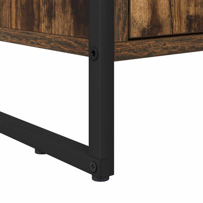 Book Cabinet 2 pcs Smoke Oak 99.5 x 30 x 108.5 cm