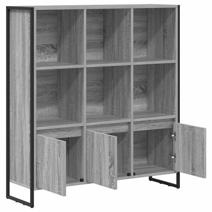 Book Cabinet 2 pcs Grey Sonoma 99.5 x 30 x 108.5 cm