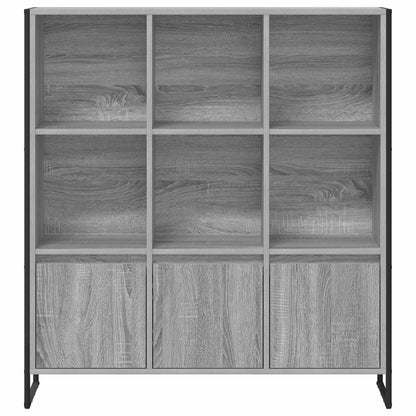 Book Cabinet 2 pcs Grey Sonoma 99.5 x 30 x 108.5 cm