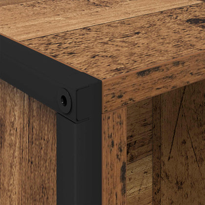 Book Cabinet 2 pcs Old Wood 99.5 x 30 x 108.5 cm