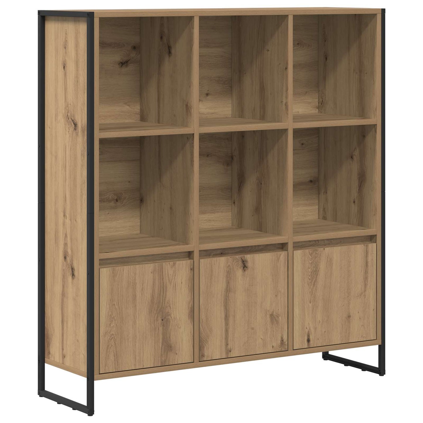 Book Cabinet 2 pcs Artisian Oak 99.5 x 30 x 108.5 cm