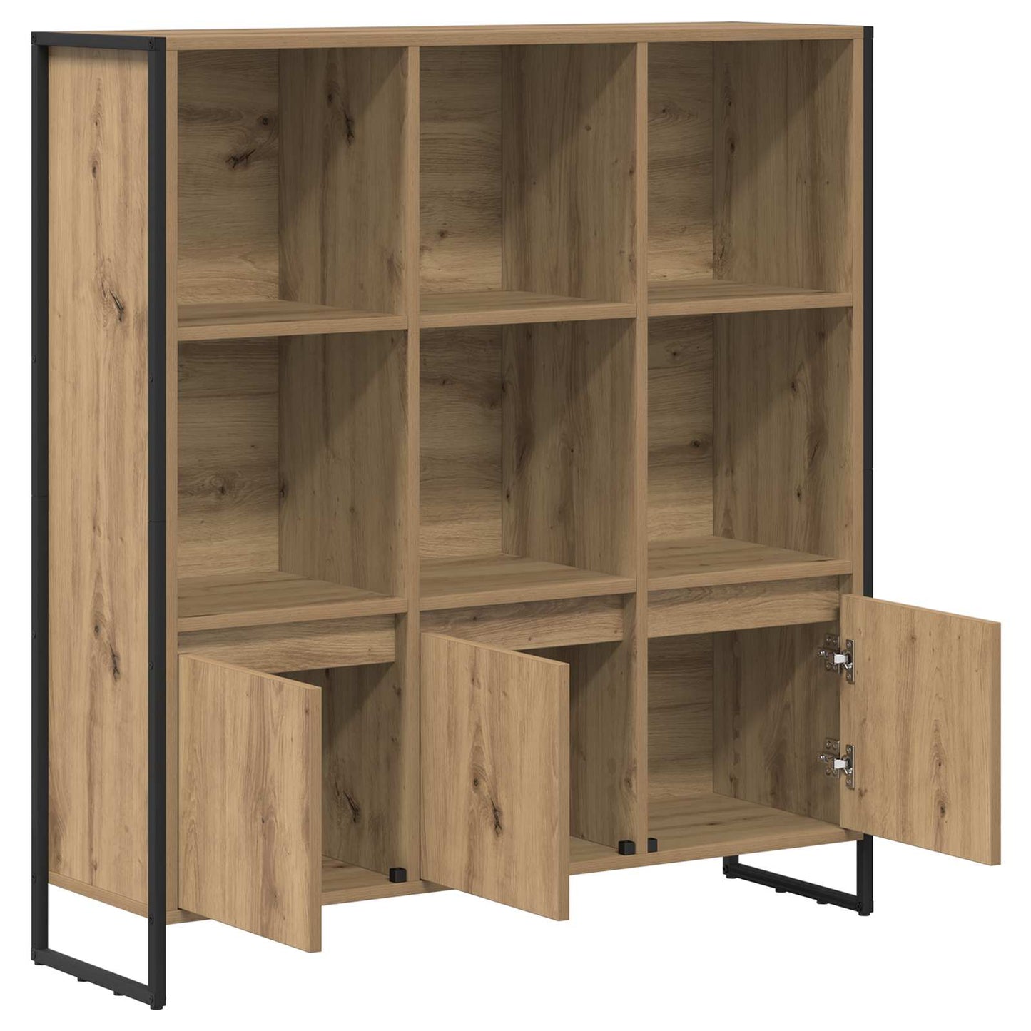 Book Cabinet 2 pcs Artisian Oak 99.5 x 30 x 108.5 cm