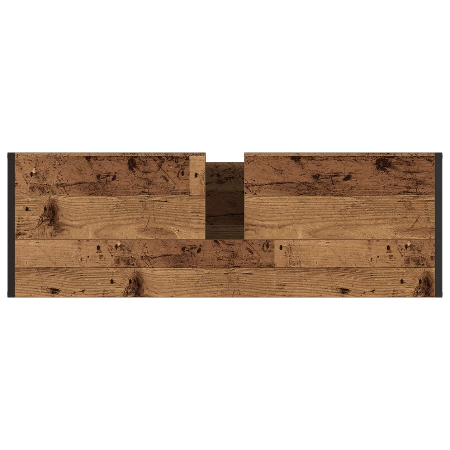 Bathroom Furniture Set with Drawer Old Wood Engineered Wood