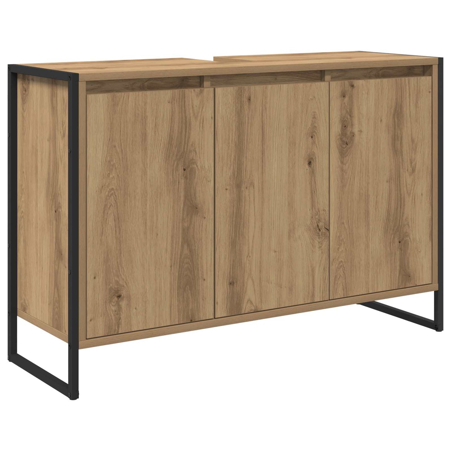 Bathroom Furniture Set with Drawer Artisan Oak Engineered Wood