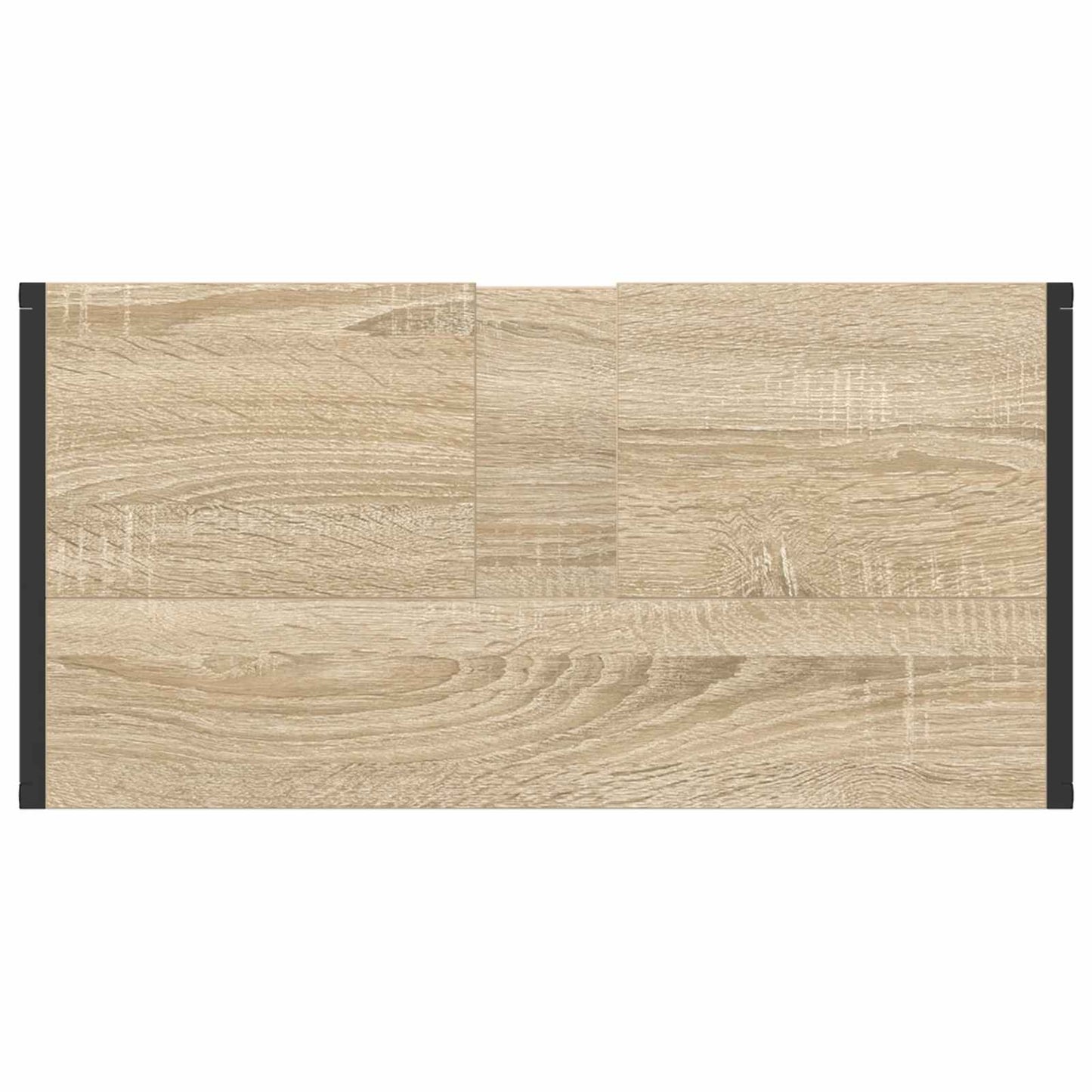 Bathroom Furniture Set with Drawer Sonoma Oak Engineered Wood