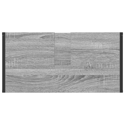 Bathroom Furniture Set with Drawer Grey Sonoma Engineered Wood