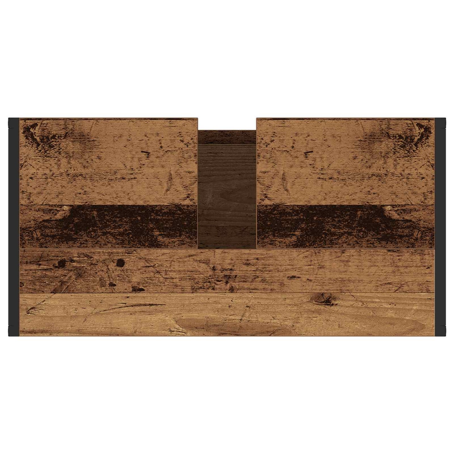 Bathroom Furniture Set with Drawer Old Wood Engineered Wood