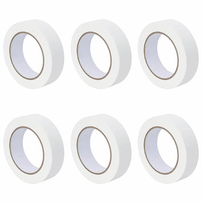 Painter Masking Tapes 6 pcs White 30mm x 50m Paper