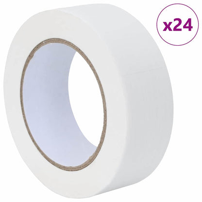 Painter Masking Tapes 24 pcs White 38mm x 50m Paper