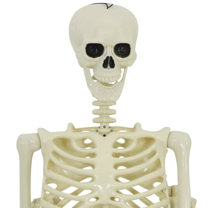 Halloween Decoration Skeleton 2 pcs White 155 x 38.5 cm