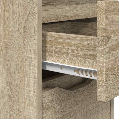 Bedside Tables with Drawer 2 pcs Sonoma Oak 30.5 x 30 x 43 cm