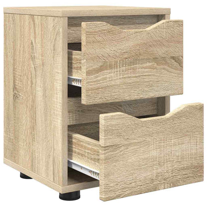 Bedside Tables with Drawer 2 pcs Sonoma Oak 30.5 x 30 x 43 cm