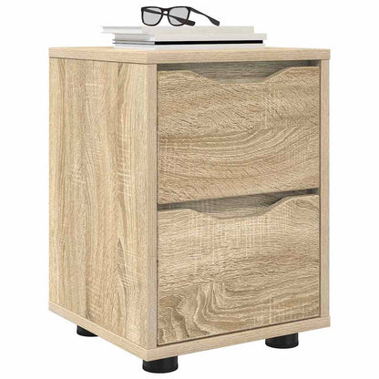 Bedside Tables with Drawer 2 pcs Sonoma Oak 30.5 x 30 x 43 cm