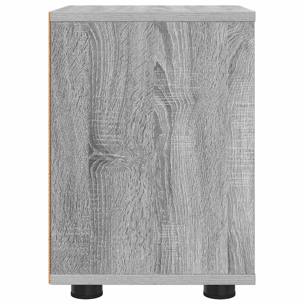 Bedside Tables with Drawer 2 pcs Grey Sonoma 30.5 x 30 x 43 cm