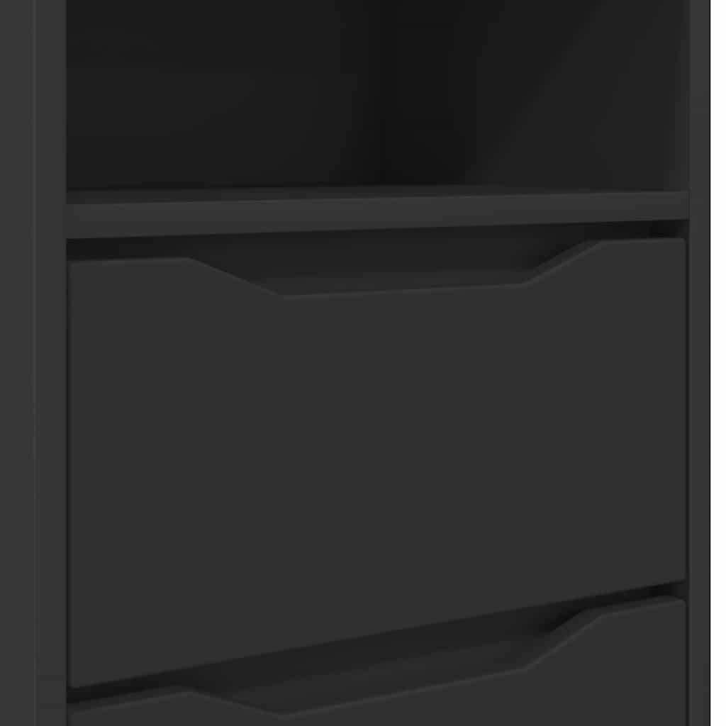 Bedside Tables 2 pcs Black 40 x 30 x 467 cm Engineered Wood